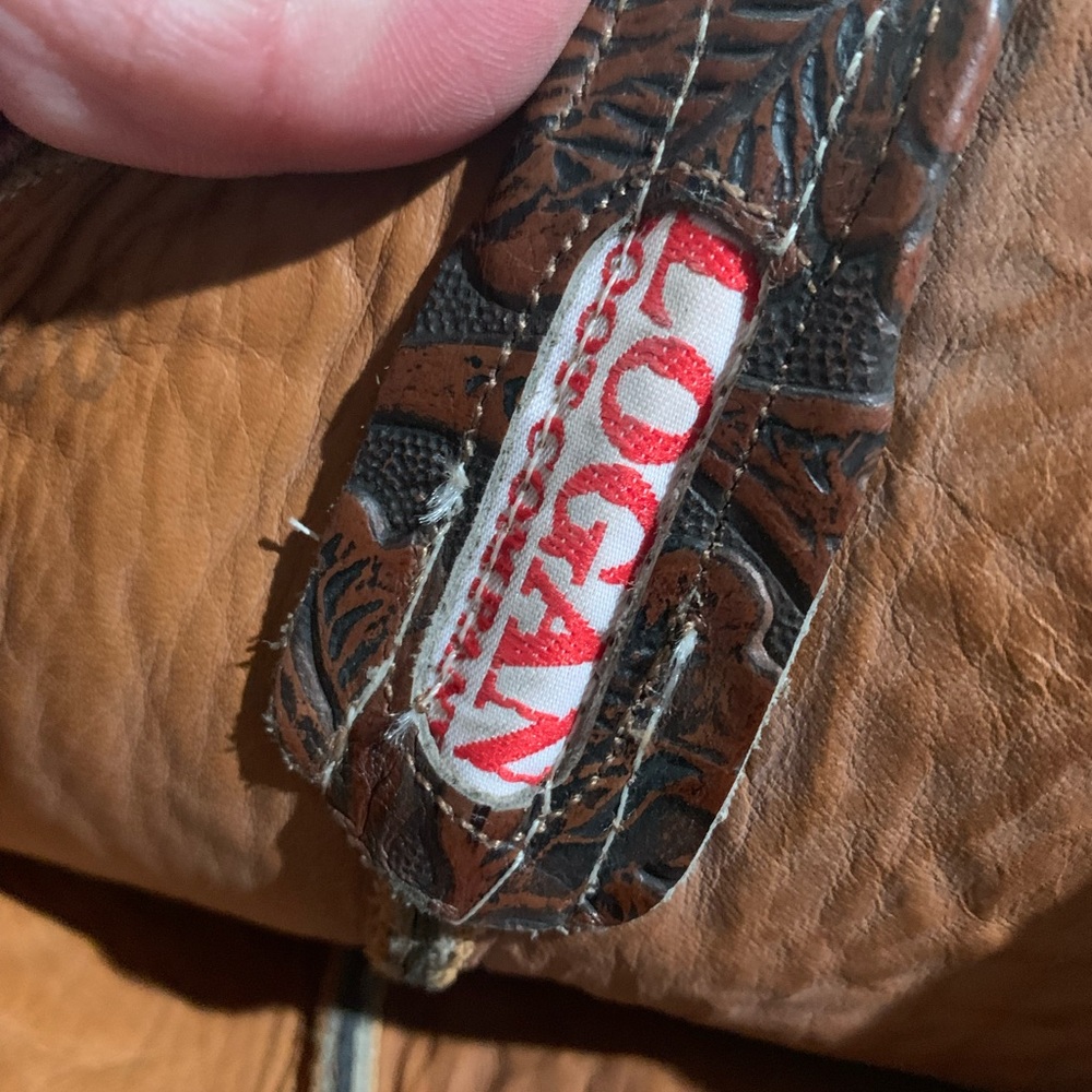 Rios of Mercedes leather embossed cowboy cowgirl boots! Sz 7 - Picture 6 of 7